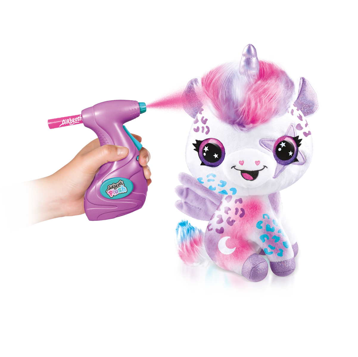 Airbrush plush toy